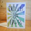 Diolch yn fawr
